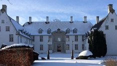 Schloss Schackenborg im Winter